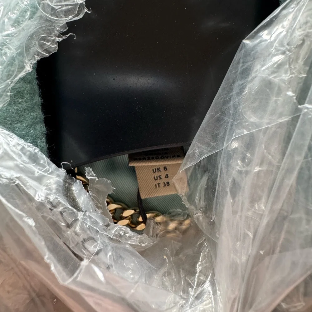 Burberry Mint Green Trench Coat - Picture 6 of 7